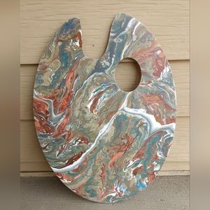 'Good Natured' Handcrafted Acrylic Paint Pour